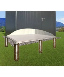 Viti di ancoraggio a terra per casetta europa "1", armadio per attrezzi 150 - biohort. 43401 Di Tendenza